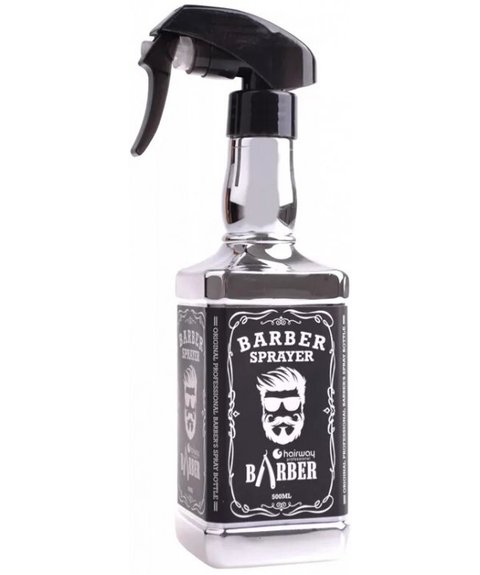 Hairway Розпилювач для води чорний хром Barber