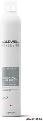 Спрей для блеска волос средней фиксации Goldwell Stylesign Working Hairspray 500 мл