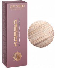 Безаміачна фарба-тонер для волосся DeMira Professional Kassia Toning Ammonia Free 10/16 Попелясто-фіолетовий блонд 90 мл