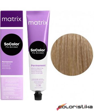 Краска для волос Matrix SoColor Pre-Bonded Permanent Extra Coverage 510G очень очень светлый блондин золотистый 90 мл