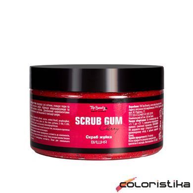 Cкраб жвачка для тела Top Beauty с ароматом вишни 250 мл