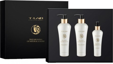 Набір для світлого волосся T-LAB Professional Blond Ambition Ritual