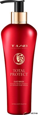 Маска для биозащиты и увлажнения волос T-Lab Professional Protect Duo Mask, 300 ml