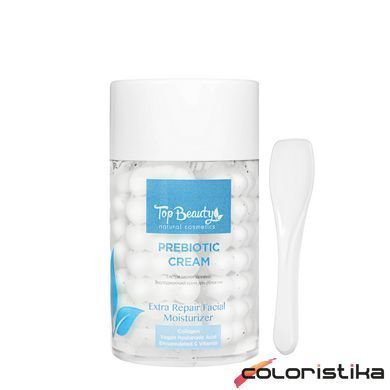 Крем для лица увлажняющий успокаивающий Top Beauty Prebiotic Cream, 100 мл
