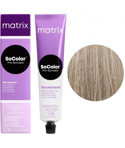 Краска для волос Matrix SoColor Pre-Bonded Permanent Extra Coverage 510NA очень очень светлый блондин натуральный пепельный 90 мл