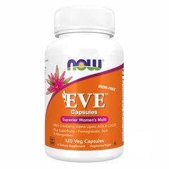 Жіночі мультівітаміни Now Foods EVE - 120 tabs
