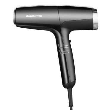 Фен для волосся BaByliss PRO Falco Black&Silver 2000 Вт