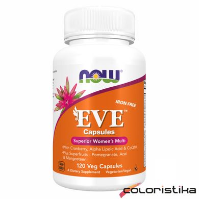 Женские мультивитамины Now Foods EVE - 120 tabs