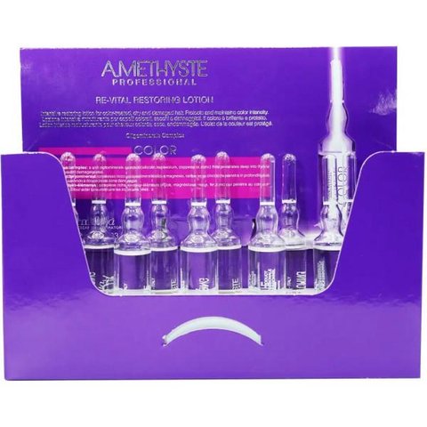 Лосьон для защиты яркости цвета FarmaVita Amethyste Color Re-Vital Restoring Lotion 1*10 мл