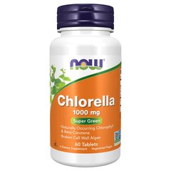 Now Foods Chlorella 1000 mg - 60 Tabs