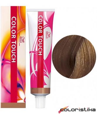 Безаммиачная краска для волос Wella Professionals COLOR TOUCH 7/71 Средний блондин коричнево-пепельный 60 мл