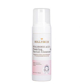 Пінка для вмивання Hollyskin Hyaluronic Acid Foaming Facial Cleanser з гіалуроновою кислотою 150 мл