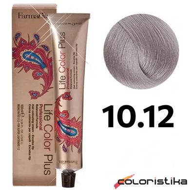 Краска для волос FarmaVita Life Color Plus 10.12 платиновый блондин пепельно-перламутровый 100 мл