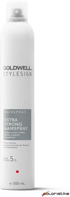 Спрей для укладки волос экстрасильной фиксации Goldwell Stylesign Extra Strong Hairspray 500 мл