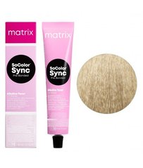 Безаміачна фарба для волосся Matrix SoColor Sync Pre-Bonded Alkaline 10M Екстрасвітлий блондин мокка 90 мл