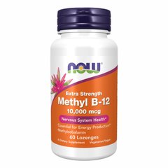 Вітамін Methyl B-12 Now Foods 10000 mcg - 60 tabs